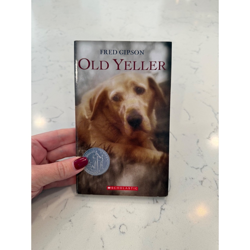 Old Yeller Fred Gipson Scholastic Paperback Newbery Honor Book 9780439159630